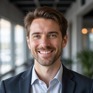 Portrait of Marcus Thorne, Head of Product Development